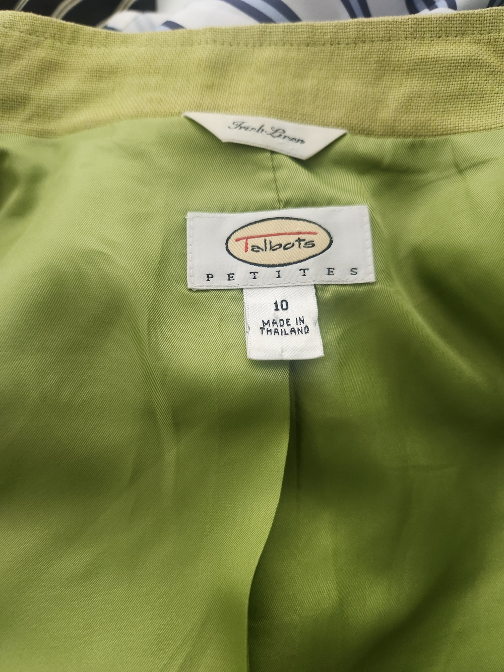 Talbots Petite Green Women's Jacket